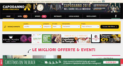 Desktop Screenshot of capodannorimini.com
